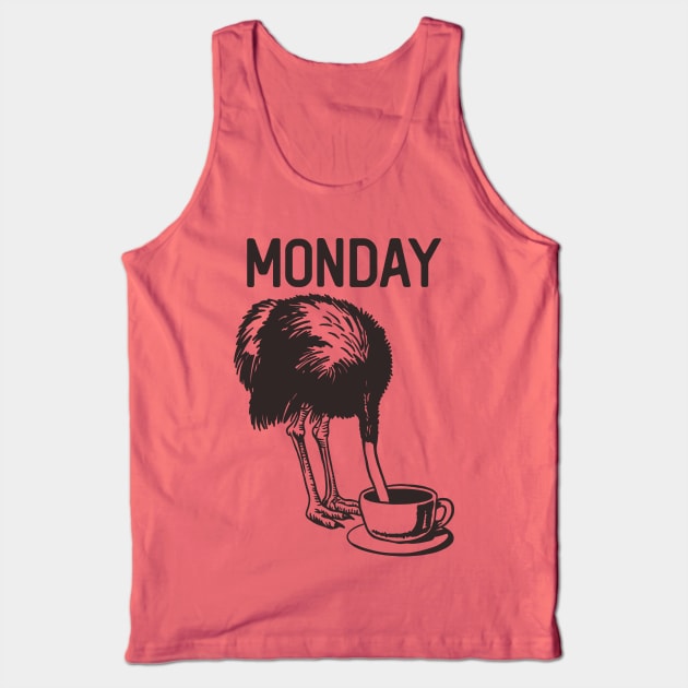 Monday Bird Tank Top by 1Five Design